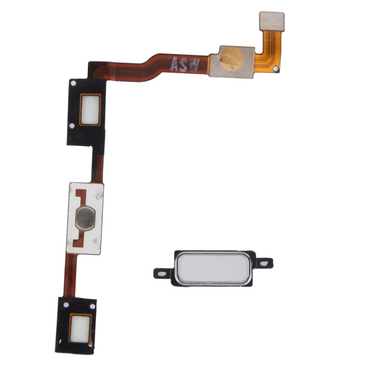 LCD Middle Plate with Flex Cable for Samsung Galaxy Note i9220 (White)