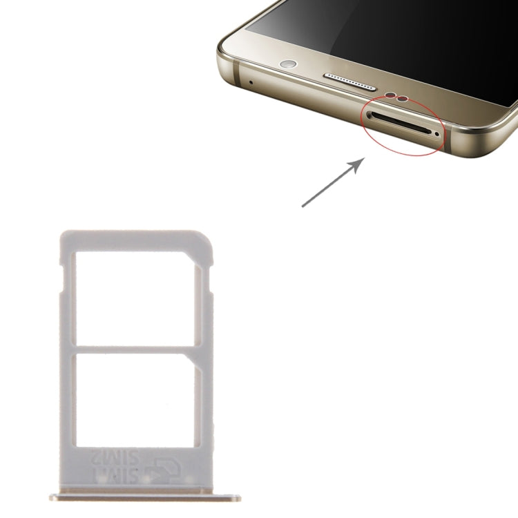 2 Bandeja de Tarjeta SIM para Samsung Galaxy Note 5 / N920 (Dorado)