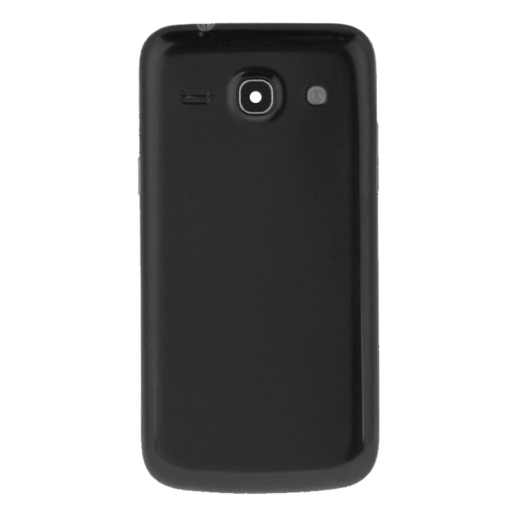Cubierta de Carcasa Completa (Marco Medio + cubierta posterior de la Batería) para Samsung Galaxy Core Plus/ G350 (Negro)