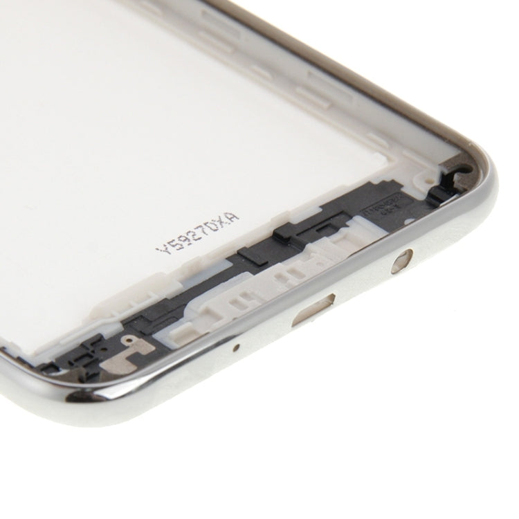 Couvercle complet du boîtier (cadre central + couvercle de batterie arrière) pour Samsung Galaxy J7 (blanc)
