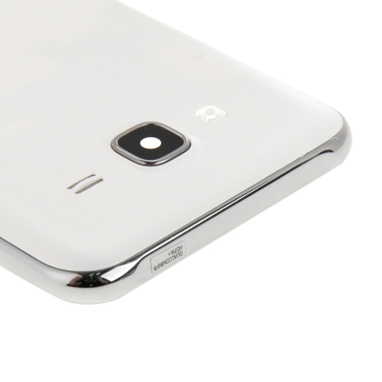 Full Housing Cover (Middle Frame + Battery Back Cover) for Samsung Galaxy J5 (2015) / J500 (White)