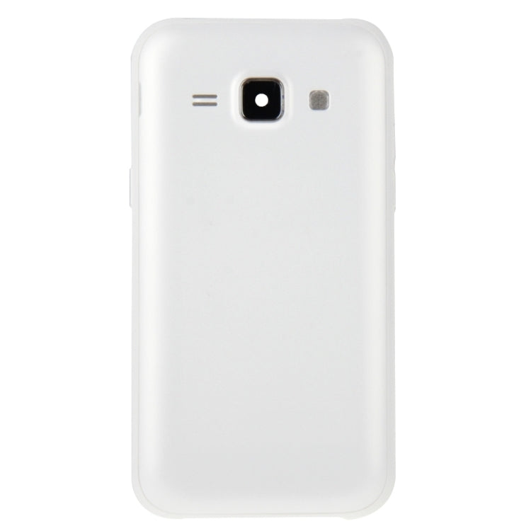 Full Housing Cover (Middle Frame + Battery Back Cover) for Samsung Galaxy J1 / J100 (White)