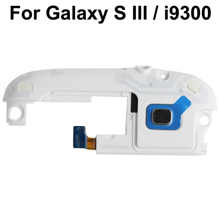 Haut-Parleur 2 en 1 + Sonnerie Originale pour Samsung Galaxy S3 / i9300 (Blanc)