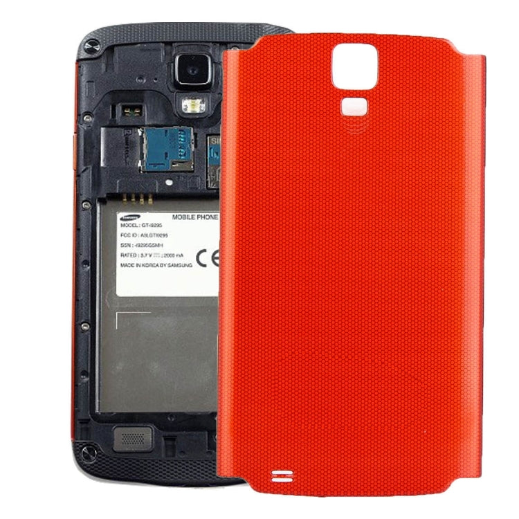 Coque arrière de batterie d'origine pour Samsung Galaxy S4 Active / i537 (Rouge)