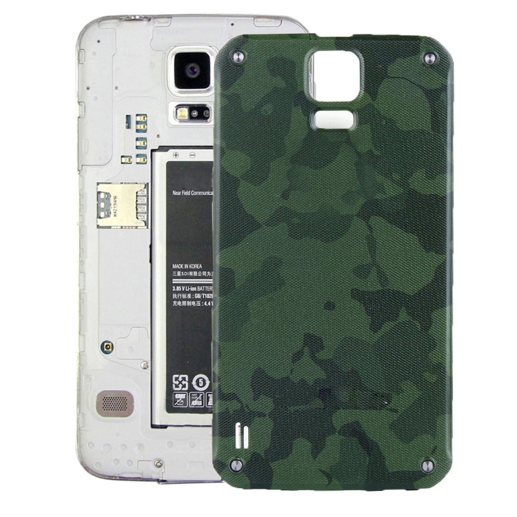 Tapa Trasera de Batería para Samsung Galaxy S5 Active / G870 (Verde)
