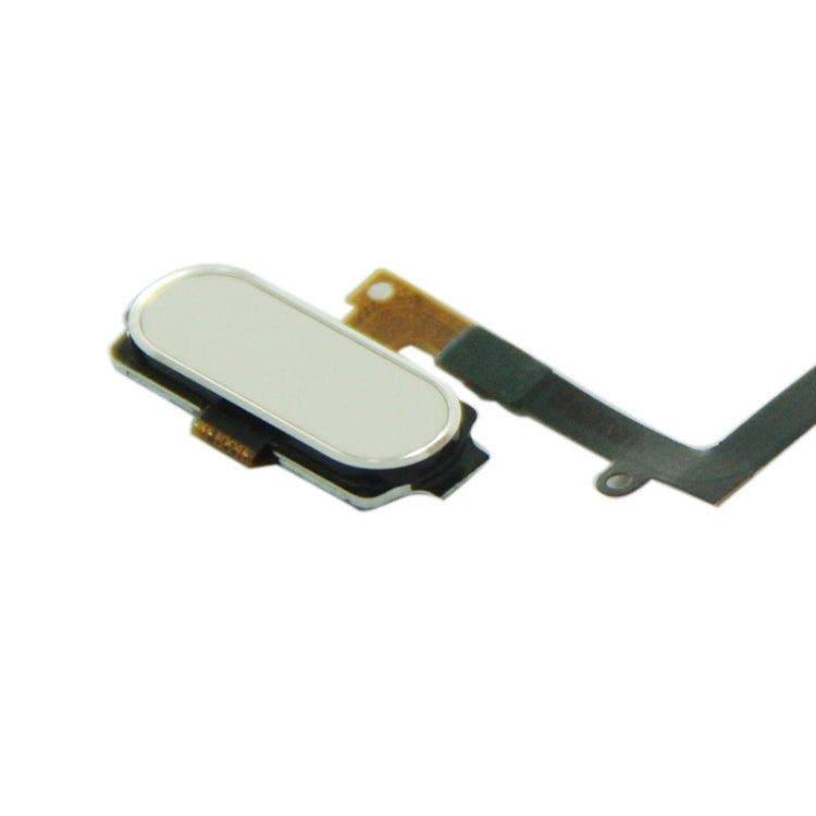 Cable Flex de Botón de Inicio con identificación de Huellas Dactilares para Samsung Galaxy S6 edge / G925 (Blanco)