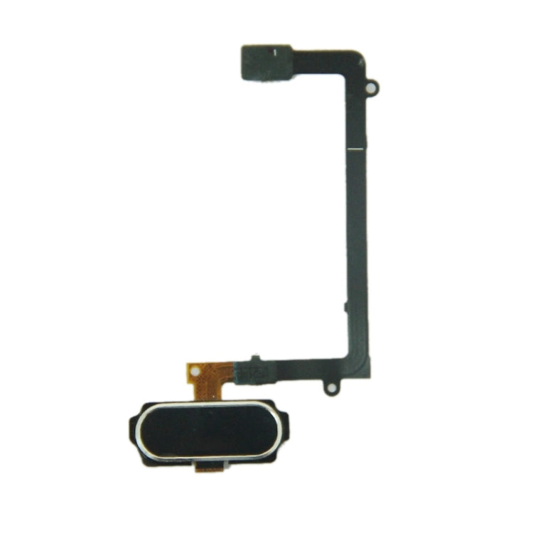 Câble flexible du bouton d'accueil avec identification d'empreintes digitales pour Samsung Galaxy S6 edge / G925 (Noir)