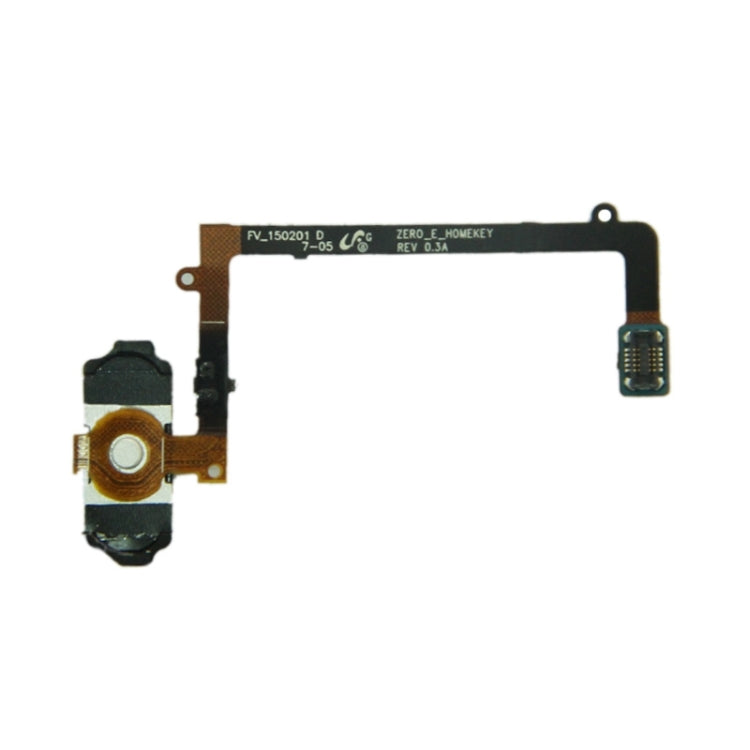 Cable Flex de Botón de Inicio con identificación de Huellas Dactilares para Samsung Galaxy S6 edge / G925 (Negro)