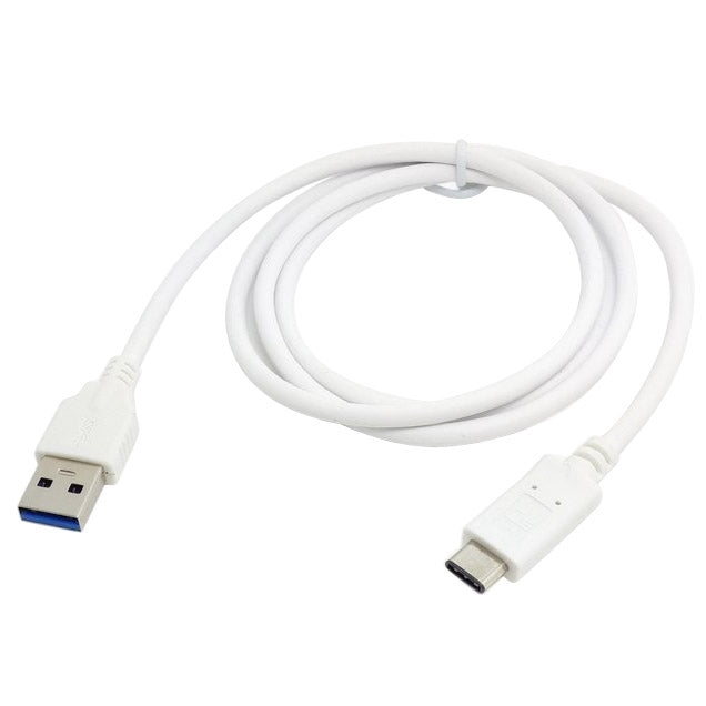 1m USB 3.1 Tipo C Macho a USB 3.0 Tipo A Cable de Datos Macho Para Nokia N1 / Macbook 12 (Blanco)