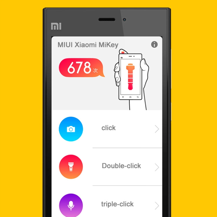 Xiaomi Mikey Botón Rápido Conector a prueba de polvo Conector para Auriculares (Azul)