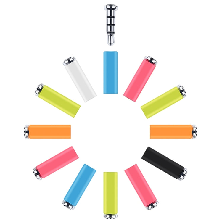 Xiaomi Mikey Botón Rápido Conector a prueba de polvo Conector para Auriculares (Azul)