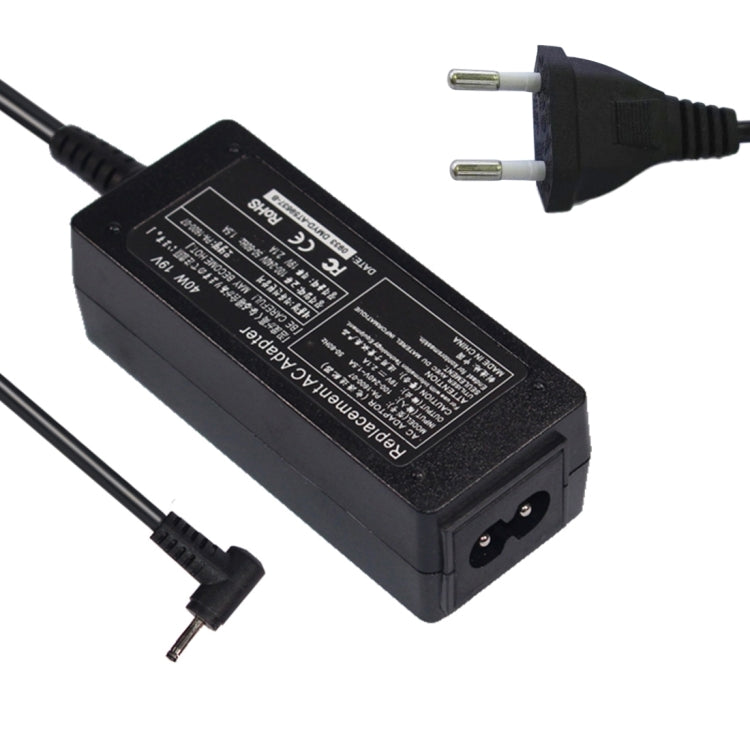 19V 2.1A 40W 2.5x0.7mm Power Adapter Charger For Asus N17908 V85 R33030 exa0901 xh Laptop (EU Plug)