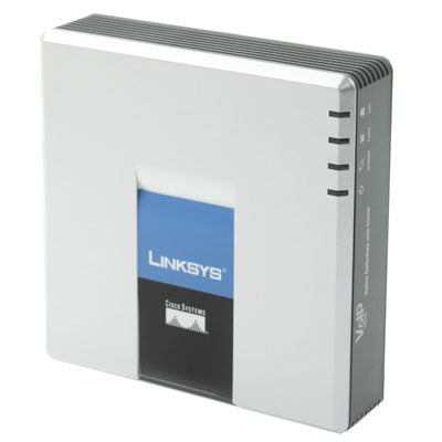 Adaptador de Teléfono LINKSYS SPA3102 VOIP PSTN desbloqueado con FXS + FXO + 2x Puertos Ethernet