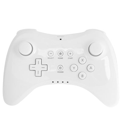 Manette professionnelle haute performance pour console Nintendo Wii U (blanc)