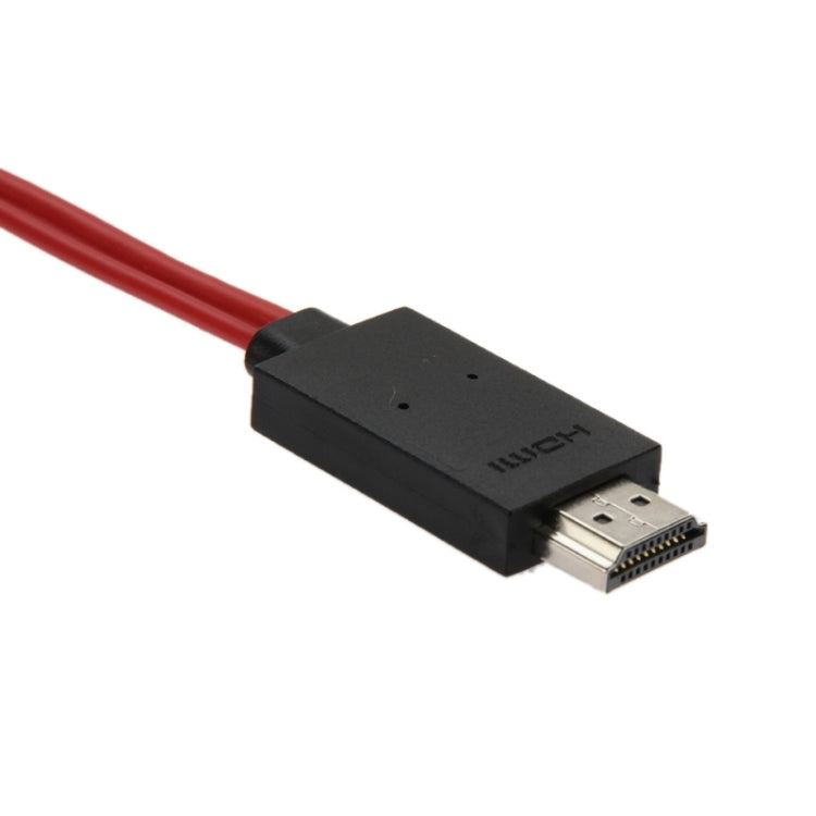 2m Full HD 1080P Micro USB MHL + Conector USB a HDMI Adaptador Adaptador HDTV Cable convertidor Para Galaxy S II / i9100 / i9101