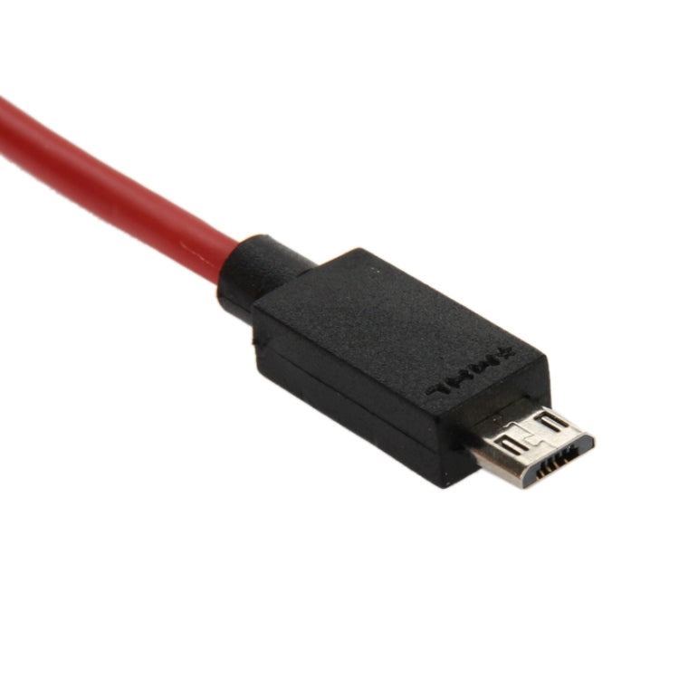 2m Full HD 1080P Micro USB MHL + Conector USB a HDMI Adaptador Adaptador HDTV Cable convertidor Para Galaxy S II / i9100 / i9101