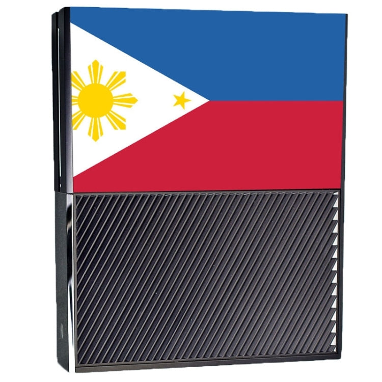 Philippine Flag Pattern Stickers For Xbox One Console