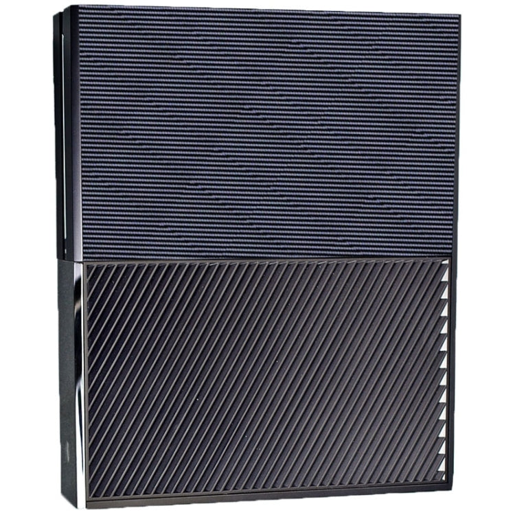 Carbon Fiber Texture Stickers Decals For Xbox One Console (Dark Blue)