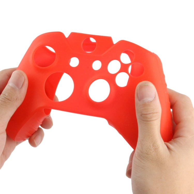 Étui de protection en silicone Flex pour Xbox One (rouge)