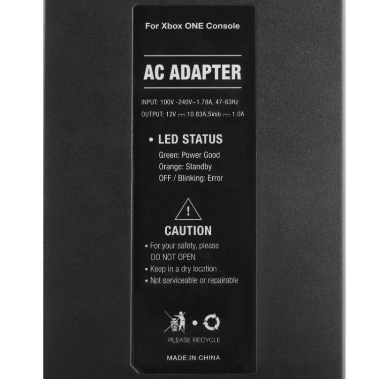 AC Power Supply / AC Adapter To US Plug For Xbox One Console (Black)