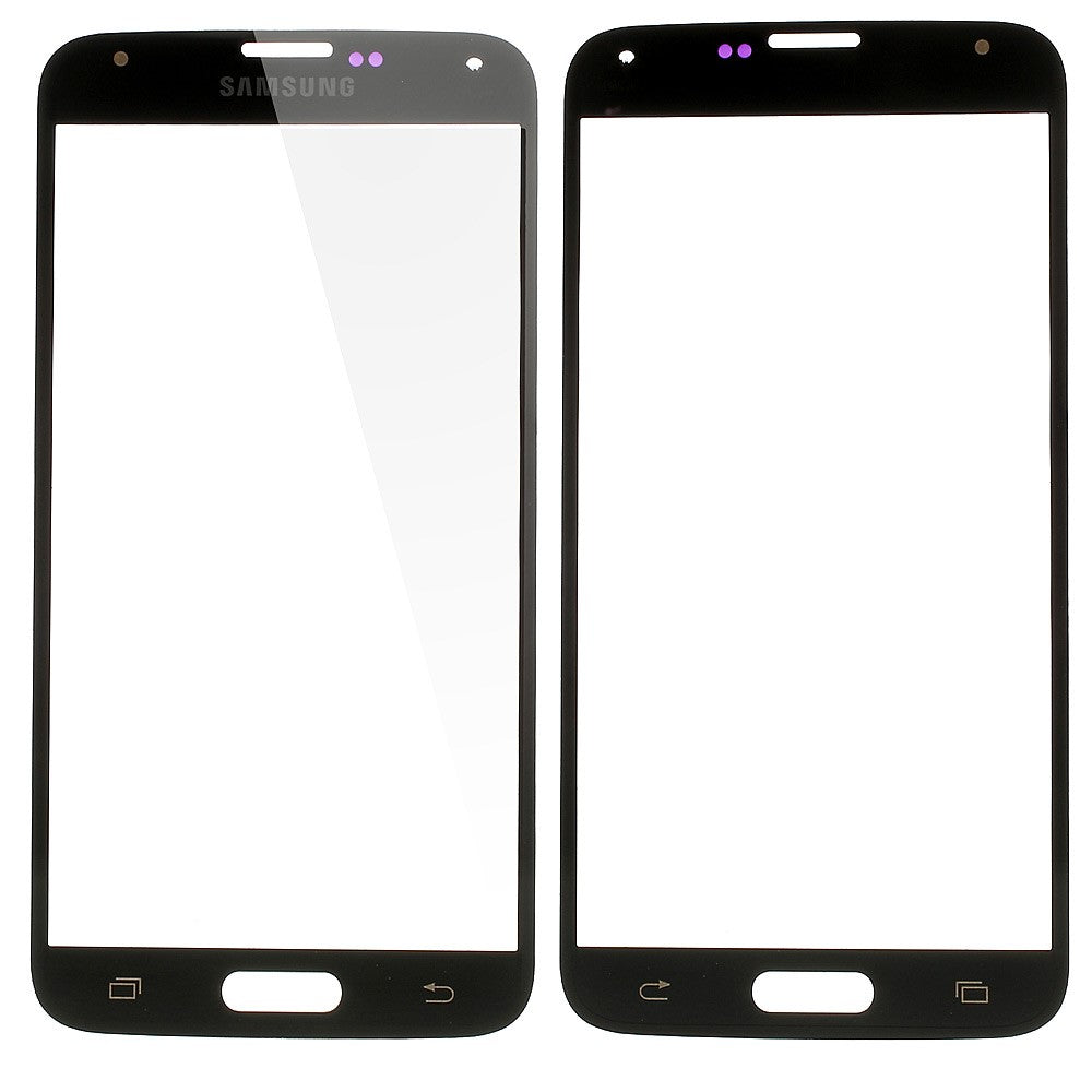 Outer Glass Front Screen Samsung Galaxy S5 Black
