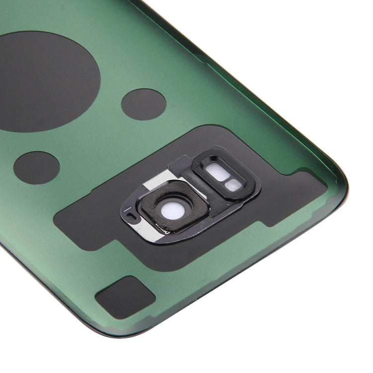 Couvercle arrière de batterie d'origine avec couvercle d'objectif d'appareil photo pour Samsung Galaxy S7 Edge / G935 (noir)