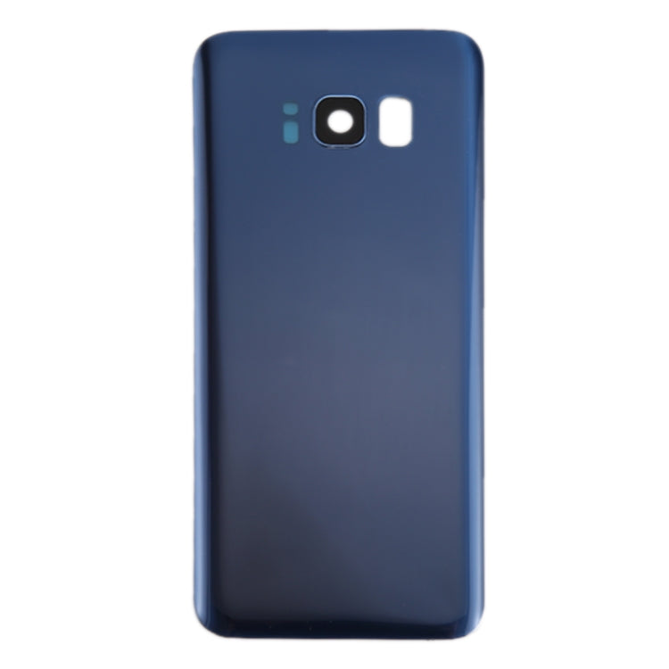 Battery Back Cover with Camera Lens Cover and Adhesive for Samsung Galaxy S8 / G950 (Blue)