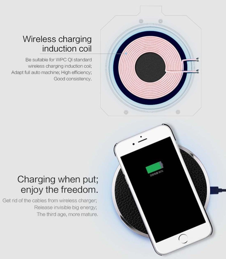 Nillkin Magic Disk III QI Standard Smart Recognition 10W Wireless Charger with Circular Blue Indicator Nillkin Magic Disk III QI Standard Smart 10W Recognition Wireless Charger with Circular Blue Indicator (Black)