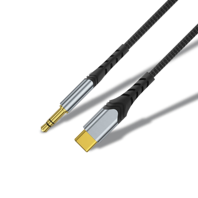 Câble audio stéréo WIWU YP03 3,5 mm vers Type-C / USB-C AUX Longueur : 1,5 m