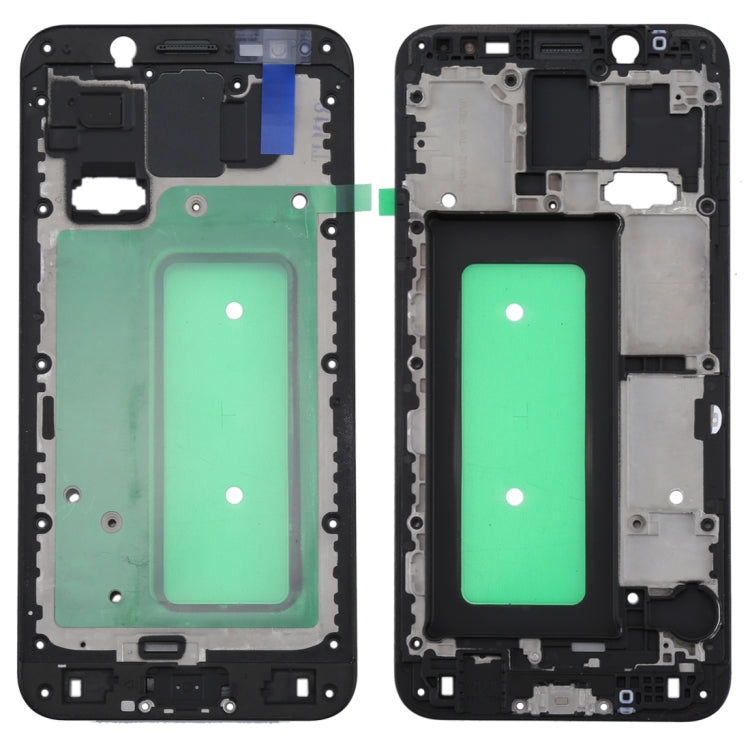 Placa del Marco LCD de la Carcasa Frontal del Samsung Galaxy C8 (Negro)