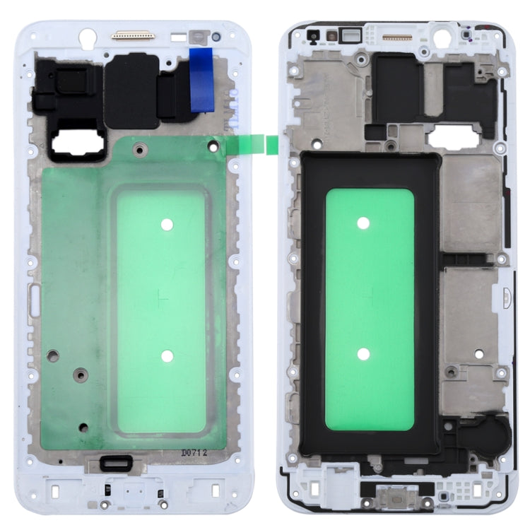 Samsung Galaxy C8 Front Housing LCD Frame Plate (White)