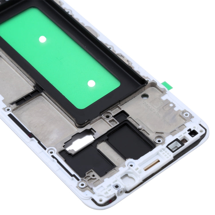Samsung Galaxy C8 Front Housing LCD Frame Plate (White)