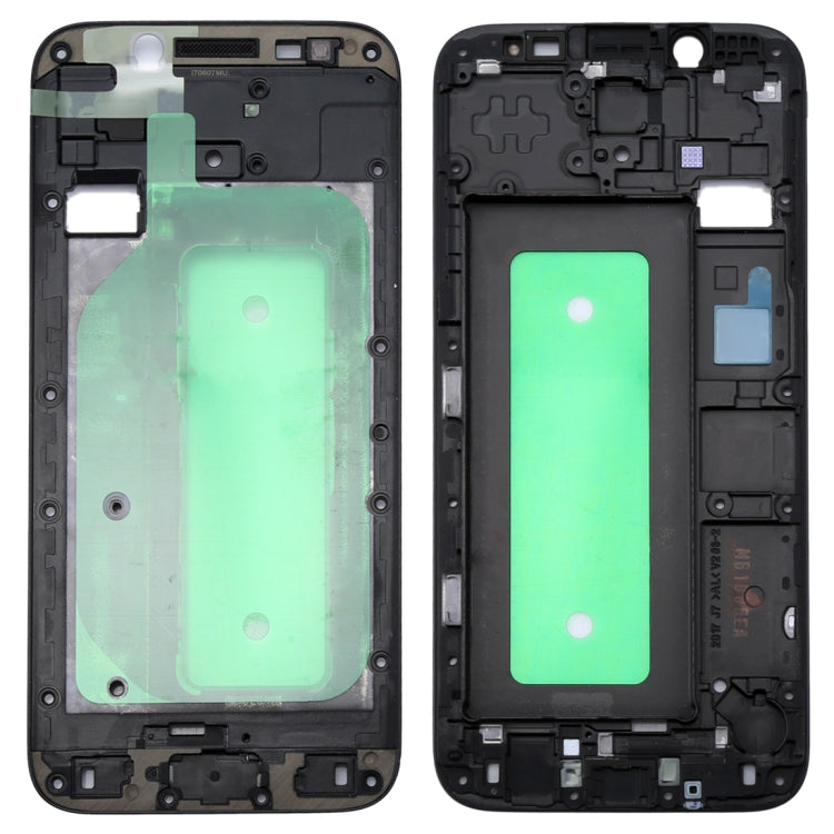 Plaque de cadre LCD du boîtier avant du Samsung Galaxy J730 (noir)
