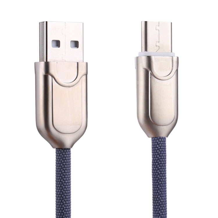 1m 2A USB-C / Type-C vers USB 2.0 Data Sync Câble de Chargeur Rapide pour Galaxy S8 et S8+ / LG G6 / Huawei P10 et P10 Plus / Oneplus 5 et autres Smartphones (Bleu)