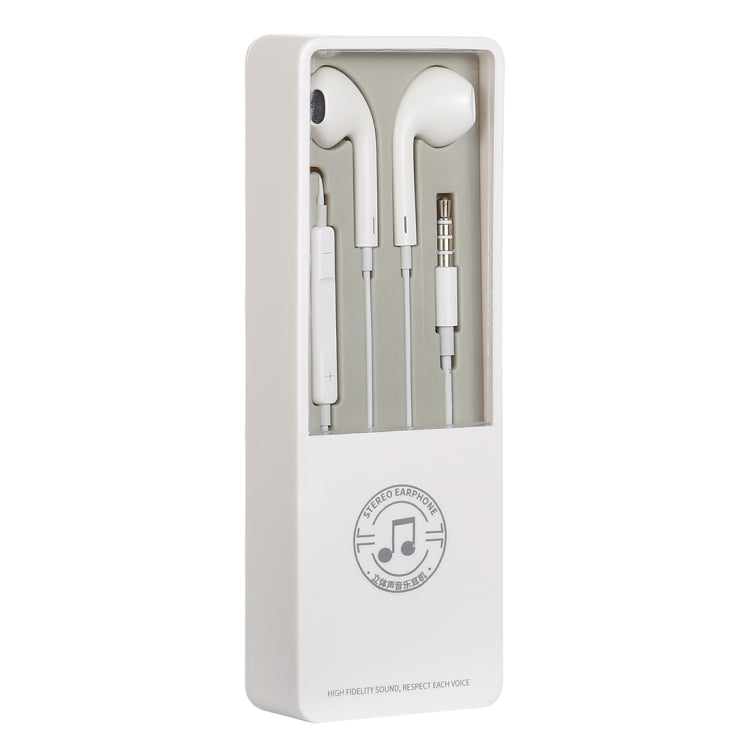 Stereo Music Headphone with 3.5mm Jack (White)