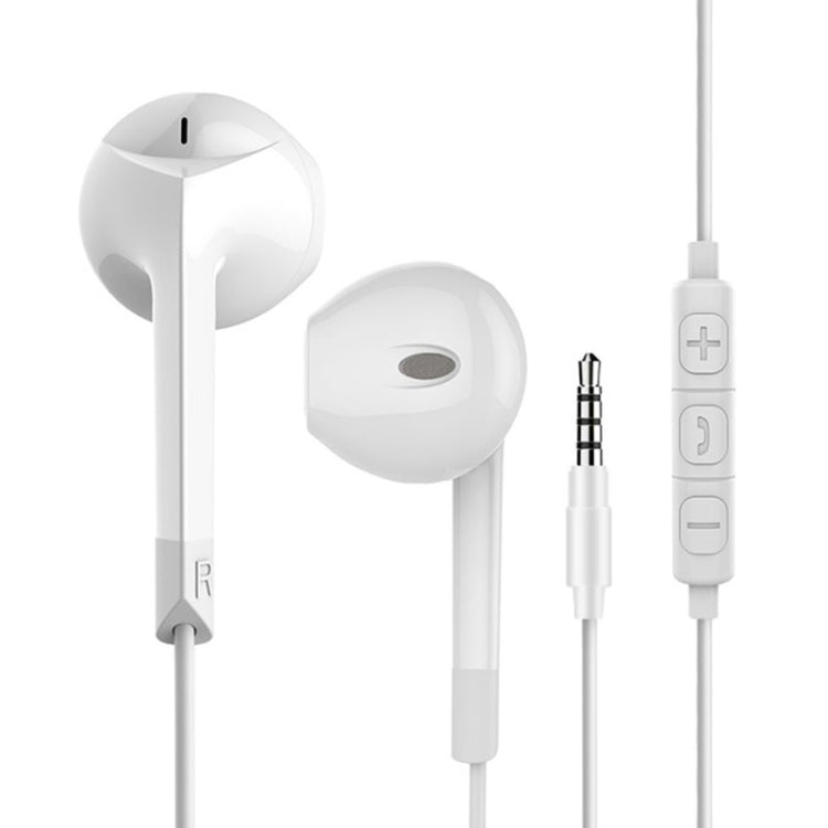 Langsdom V6 Flat Headphones (White)