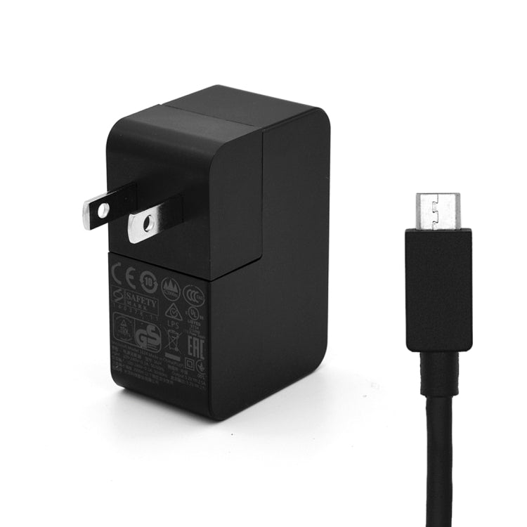 5.2V 2.5A AC Power Adapter Charger with 1.5m Micro USB Charging Cable For Microsoft Surface 3 CE Certified