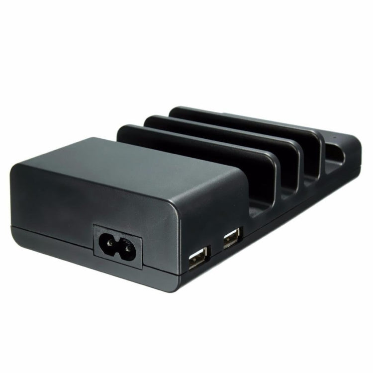 YM-UD04 (5.1A) Dock de charge USB 4 ports pour iPhone iWatch iPad Galaxy Tablettes US Plug UK Plug EU Plug Australien (Noir)