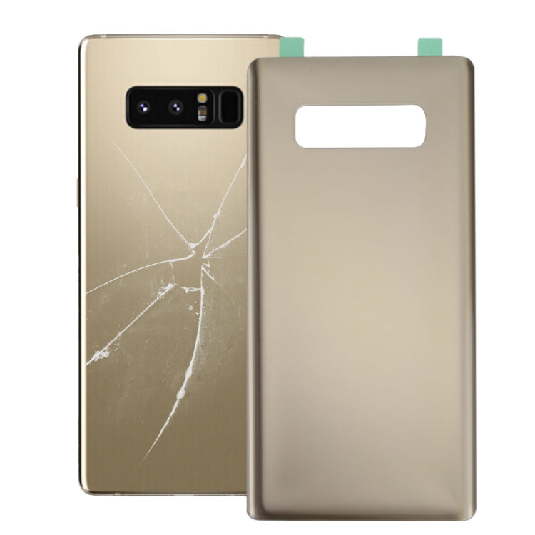 Back Battery Cover with Adhesive for Samsung Galaxy Note 8 (Gold)