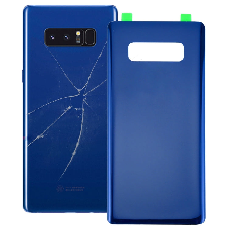 Back Battery Cover with Adhesive for Samsung Galaxy Note 8 (Blue)