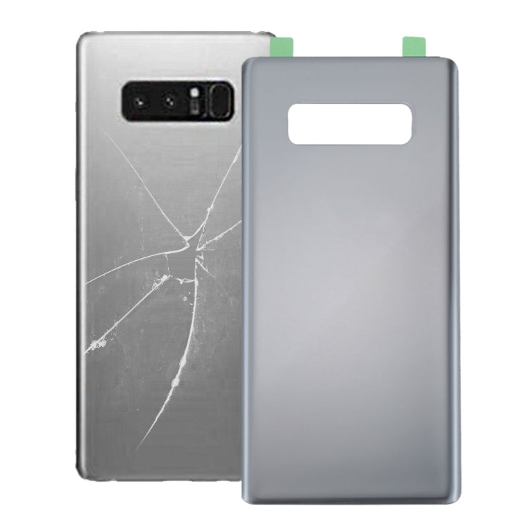 Back Battery Cover with Adhesive for Samsung Galaxy Note 8 (Silver)