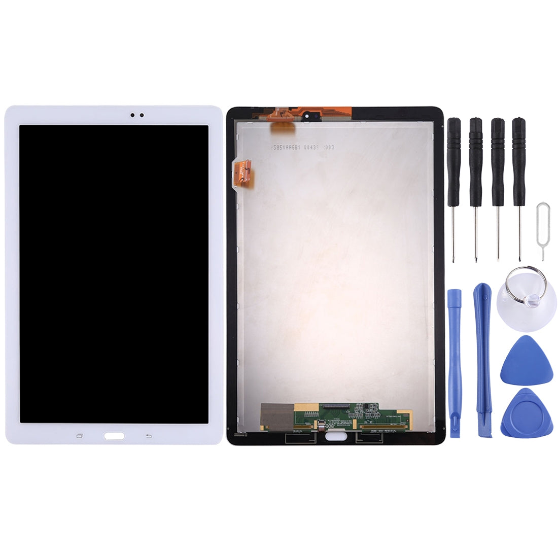 Ecran LCD + Vitre Tactile Samsung Galaxy Tab A 10.1 P580 P585 Blanc