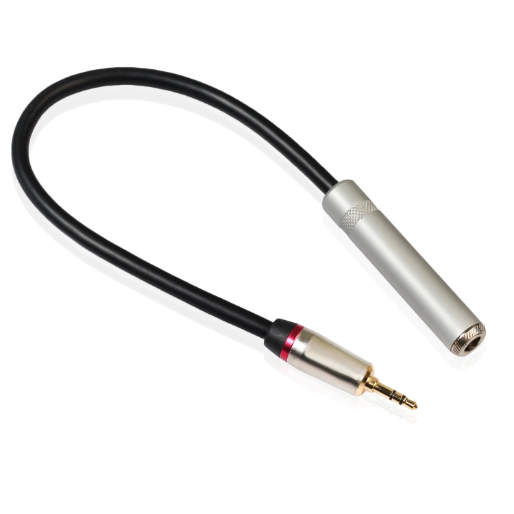REXLIS TC128MF Male to Female Audio Adapter Cable 3.5 mm to 6.5 mm length: 30 cm
