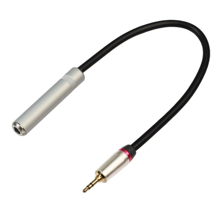 REXLIS TC128MF Male to Female Audio Adapter Cable 3.5 mm to 6.5 mm length: 30 cm