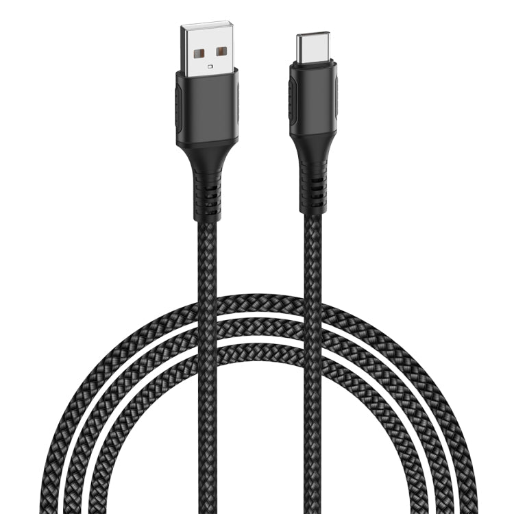 WIWU F12 1.2m 5A USB to Type-C / USB-C Gear Data Sync Charging Cable