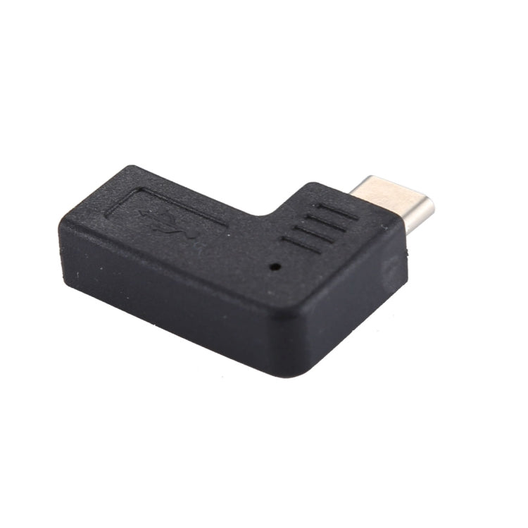 Elbow Male Micro USB Female to USB-C / Type-C Adapter Converter For Samsung Huawei Xiaomi HTC Meizu Sony and other Smartphones