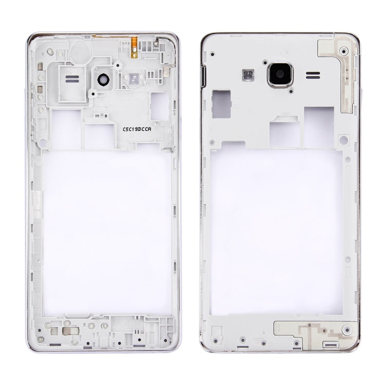 Cadre central pour Samsung Galaxy On7 / G6000 (Argent)