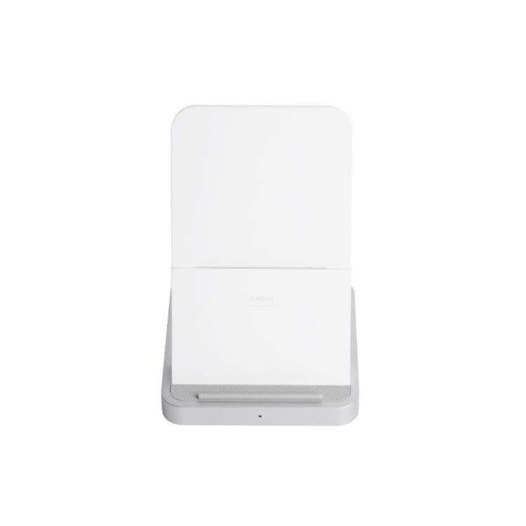 Cargador Inalámbrico vertical Xiaomi 30W QI Original ventilador silencioso incorporado (Blanco)