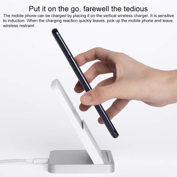 Chargeur sans fil à induction blanc d'origine Samsung