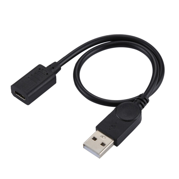 USB-C / TYPE-C Hembra a USB 2.0 Cable Adaptador Macho longitud total: 33 cm Para Galaxy S9 S9 + S8 S8 S8 + / LG G6 / Huawei P10 y P10 PLUS / Xiaomi MI 6 MAX 2 y otros Teléfonos Inteligentes